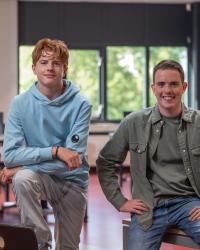 twee studenten astrum college